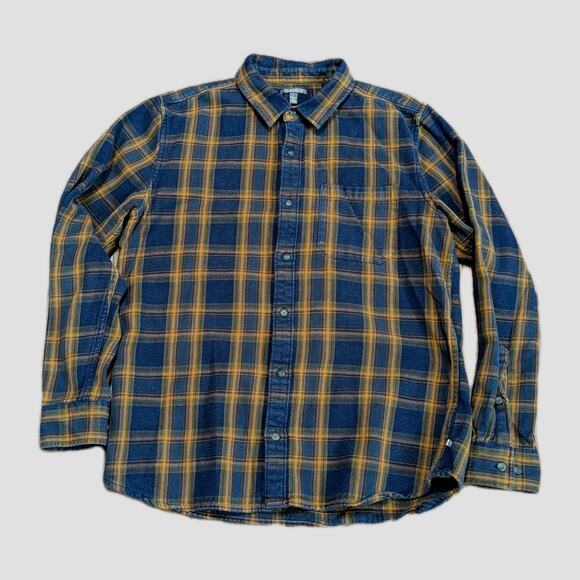 Toad & Co Shirt Men Large Earle Plaid L/S Organic Cotton Button Up Gorpcore - Picture 2 of 8